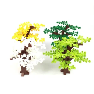 Building blocks MOC four seasons tree birds plant scene small particle building blocks assembly toy tree DIY building blocks 1