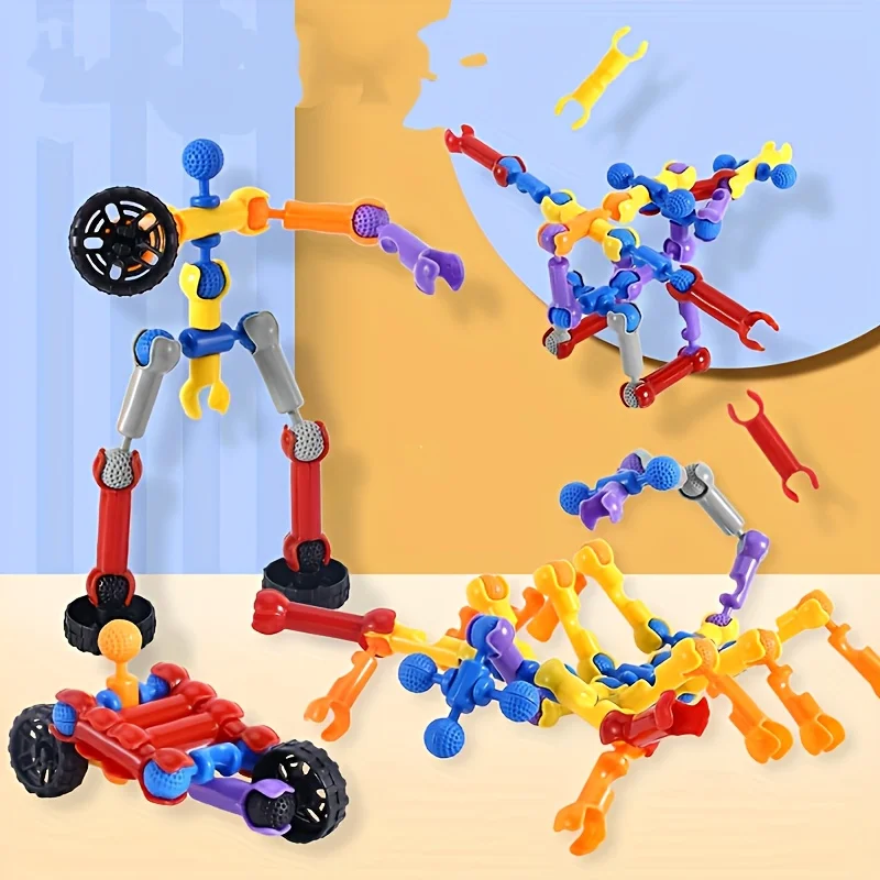 Creative Building Toys for Kids Toy Building Blocks STEM Toys for 3 4 5 6 7 8 9 Year Old Kids Birthday Gifts for Boys Girls 2026 3