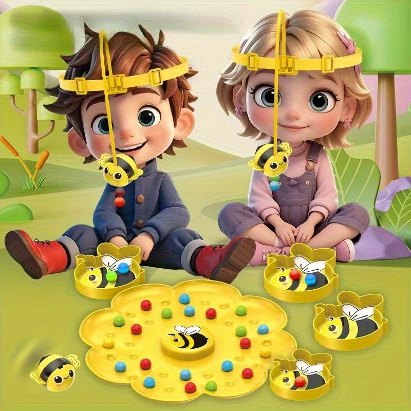 Bee Magnetic Toys for Kids Board Game Puzzle Fishing Toys Interactive Educational Toys For Kids Christmas Gift Family Game 2025 2