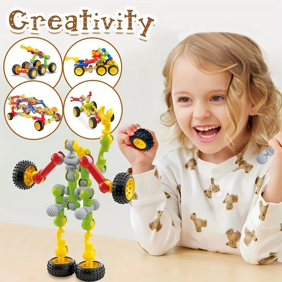 Creative Building Toys for Kids Toy Building Blocks STEM Toys for 3 4 5 6 7 8 9 Year Old Kids Birthday Gifts for Boys Girls 2026 2